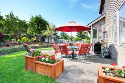 Enjoy Gatherings on Your Concrete Patio